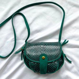 Jerome Dreyfuss MOMO LIZARD CROSSBODY BAG